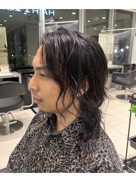 アッシュ 稲田堤店(Ash) ロングウルフアレンジ