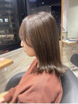 リーオオサカ(Lee Osaka) 【カット+カラー】柔らか◎くすみベージュ/新出