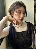 【 ハンサムマッシュ × アッシュベージュ 】浅野美紀
