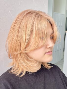 ランガリ ヘアアンドスパ(Rangali Hair&Spa) 【別府 ランガリ】透明感カラー/オレンジ