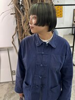 ソーソー(SoSo)&nbsp;《SoSo》２段階ボブのアンブレラカラー☆