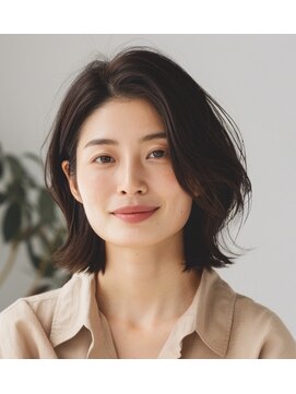 ラクレール 五香 ミディアムスタイル【松戸・五香・白髪染め・カラー専門店】