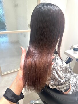 レ ブラン 白鷺店(r'eblanc) 酸性ストレートで広がり抑えて艶髪に！