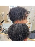 ツイスパ×波打ちパーマ
