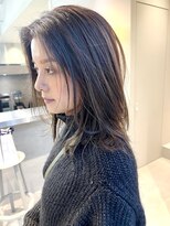 カケル(×.)&nbsp;大人艶髪レイヤー/ブルーグレージュ