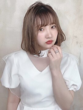 ニスル 上尾店(NISURU) 似合わせカット/大人ガーリー/ダークアッシュ/着物/上尾/上尾駅