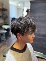 エクファフォーメン(EX-FA FOR MEN)&nbsp;ダークアッシュ/ニュアンスパーマ/韓国マッシュ/スペインカール