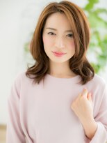 プリモア サロン ハナレ 綾瀬(primoA salon HANARE) 綾瀬/髪質改善/アプリコットオレンジ×大人くびれヘアk