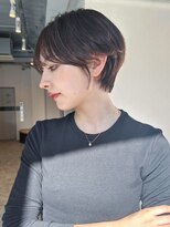 アイティーバイアルバム 北千住店(IT by ALBUM)&nbsp;ショートおくれ毛前髪カット美髪韓国ヘア_ba519261