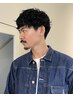 メンズコースカット眉カット肩マッサージ￥7700