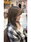 シアーベージュ×ホワイトベージュ