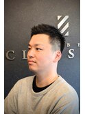 男らしさと爽やかさのフェザーバング