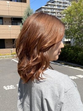 フェリーチェ(felice) 夏の先取り?オレンジベージュ