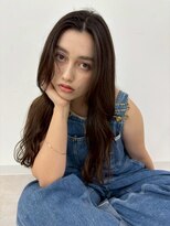 ユーフォリア 青山(Euphoria)&nbsp;大人美人艶カラーベージュ小顔カット透明感レイヤーロング