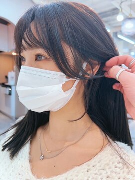 ロウバイレボ 柏(lou by revo) ミディアム/韓国風/レイヤーカット/顔回りカット/柏駅