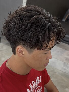 エデアンホンテン メンズサロン(EDEAN 本店 (旧:EDEAN 上通)) 熊本波巻きパーマ センターパート ツイスパ MEN'S HAIR