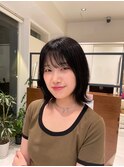 【大人っぽく】ダークブラウン