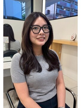 アフェクションカナヤマ(AffECTION kanayama) 韓国　レイヤーカット　ブリーチ　ダブルカラー　髪質改善