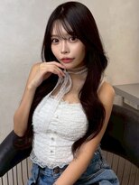 ユーフォリア 銀座本店(Euphoria)&nbsp;くびれヘア透明感カラー前髪20代30代40代