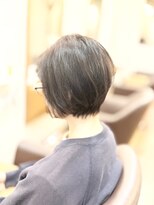 ヘアー グリーン(hair green) ふんわり質感×くせ毛細毛さんも似合うショートボブ