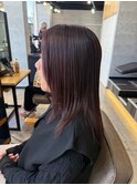 20代30代40代◎似合わせカット暗めカラーレッドブラウン