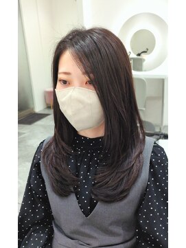 リュール バイ ヘッドライト 北千住店(lueur by HEADLIGHT) 大人の艶髪ロングX顔回りレイヤー