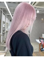 エゴル ナゴヤサカエ(ENGOL NAGOYA SAKAE)&nbsp;坂野貴哉／ピンクベージュ/ラベンダーピンク/ハイトーンカラー