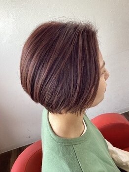 骨格・髪質・くせを見極めたこだわりカットが30代～の女性に大好評☆乾かすだけでまとまるスタイルに[西尾]