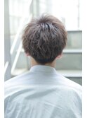 王道マッシュ　刈り上げ