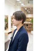 流山おたかの森30代【スーツ用ビジネスショート】骨格補正カット