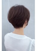 イメチェンクールショート前髪あり