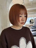 ニコ トウキョウ ヨコハマ(nico) 顔まわりカット/切りっぱなし/ミディアム/切りっぱなし/ボブ
