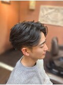 毛流れセンターパート