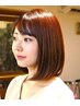 【艶カラー】カット+カラー+髪質改善トリートメント¥16,355