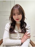 ヘーゼルベージュ/赤み消しからー/髪質改善トリートメント