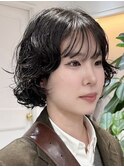 髪質改善パーマ透明感カラーダブルカラーブリーチパーマ
