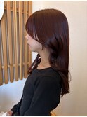 レイヤーカットで韓国風くびれスタイル