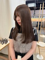 アマーク(a mark)&nbsp;【住野 桃香】ブリーチなしミルクベージュ