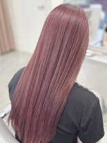 ユニック コウベ(unique KOBE)&nbsp;髪質改善カラー×髪質改善×艶髪×暖色カラー×ピンクブラウン