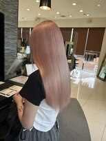 アース 山形店(HAIR&MAKE EARTH)&nbsp;ピンクベージュ