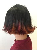 切りっぱなしボブ