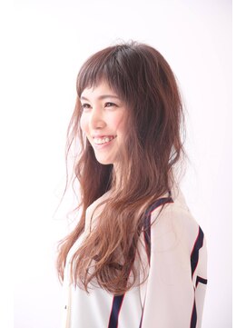 エスアンドエフ美容室 松富店(S&F) 柔らかロングカール