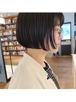 ヘアーエスクールシーユー 枚方T-SITE店(hair S.COEUR×Cu)&nbsp;【hair S.COEUR】ミニボブ