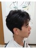 カット＋部分パーマ　