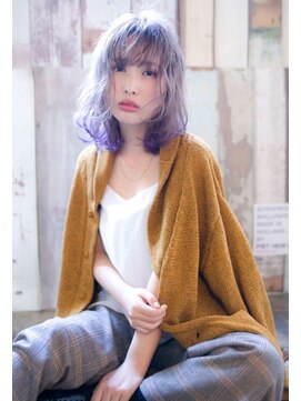 テイラー(Taylor) 【Taylor】大宮　エフォートレスボブ×ラベンダー