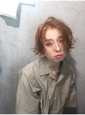 【CREAR 恵比寿/代官山】外ハネボブアッシュブラウンネオウルフ