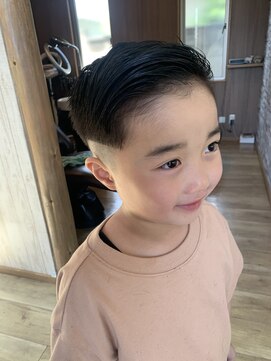 ヘアサロン イロドリ(hair salon irodori) 【ヤンチャw】キッズかりあげ