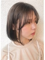 ロジェ(loje)&nbsp;[LOJE]シースルーbob×ベージュ