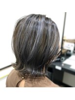 ワンズ 竜王店(ONE'S)&nbsp;ハイライト×アッシュカラー