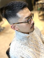 フランクスバーバーリザーブ 人形町店(FRANK’S BARBER RESERVE)&nbsp;ハイスキンフェードカットアップバング束感ショートk